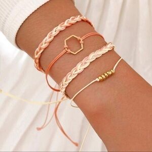 3/$30 💛 4pcs Boho String Bracelets